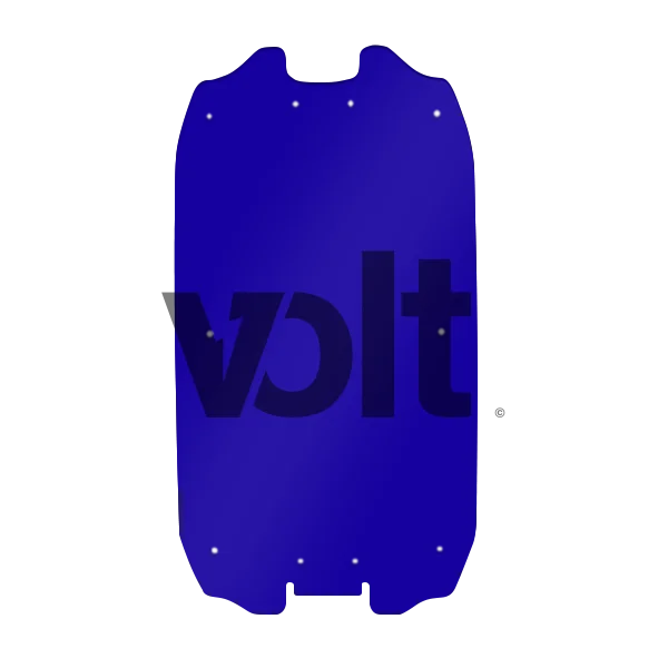 CARBON REVO DOUBLURE DE DECK 3MM BLUE - DUALTRON ULTRA