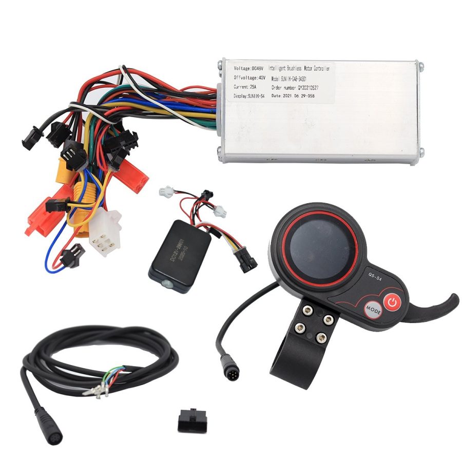Kit contrôleur scooter + afficheur LCD 36/48V – tension : 48V