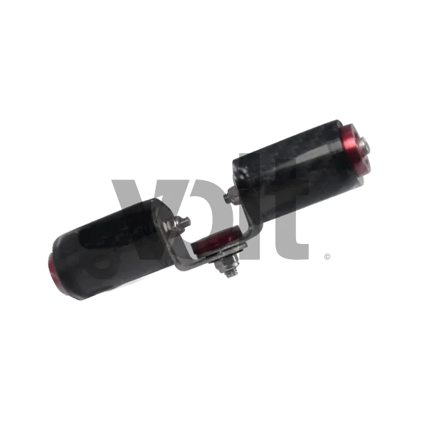 CARBON REVO SUPPORT DE PHARE GUIDON (PAIRE) - NINEBOT