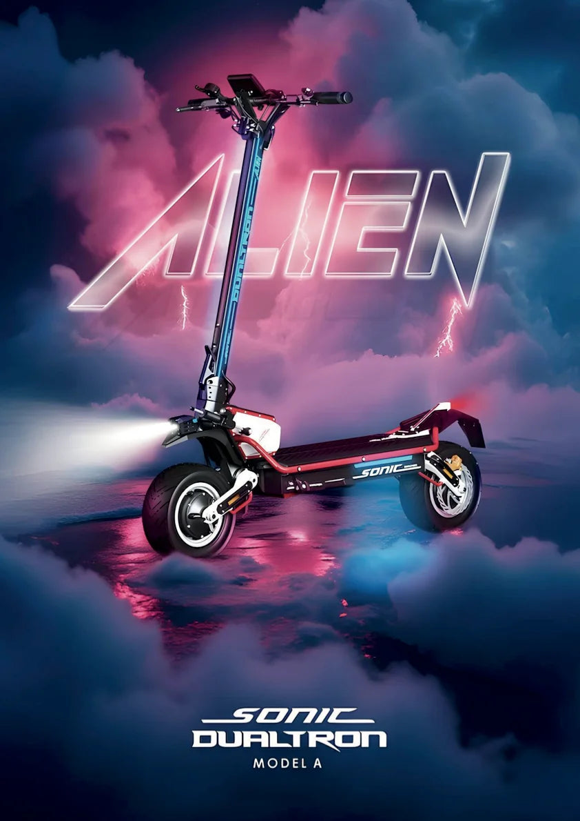 DUALTRON | AFFICHE A3 SONIC ALIEN