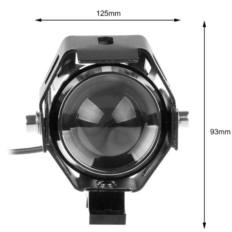 Phare à LED U5 12-85V rouge