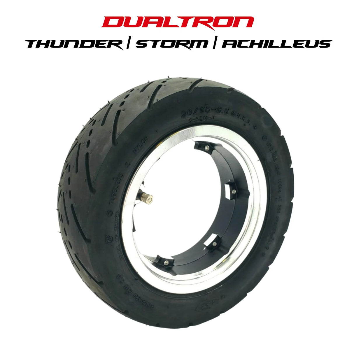 DUALTRON THUNDER 1/2, STORM, ULTRA, ACHILLEUS 2023 | ROUE COMPLETE AVANT/ ARRIERE TUBELESS
