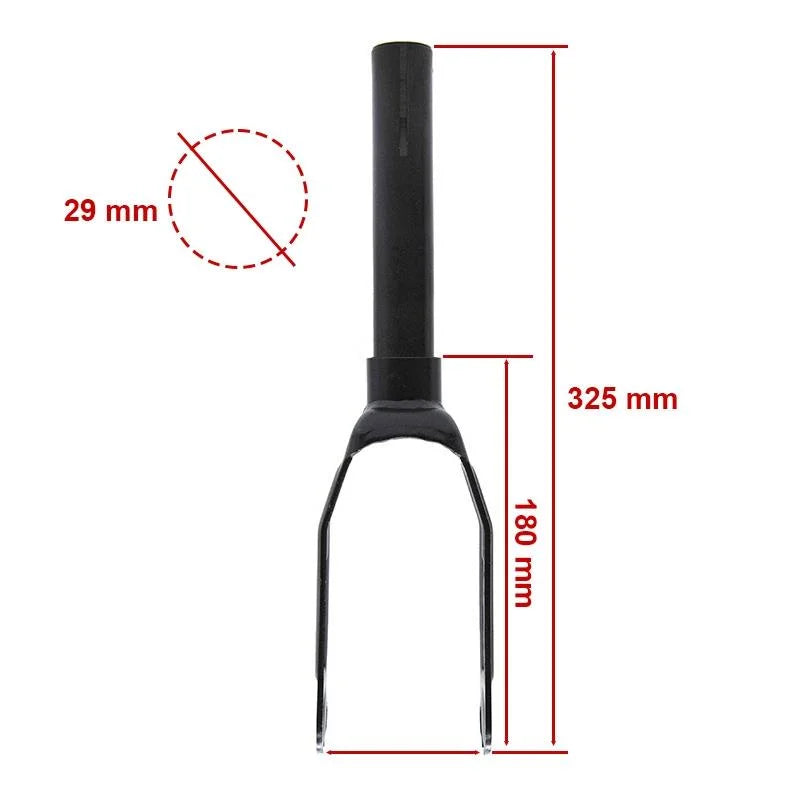 Fourche avec cadre noir pour Xiaomi