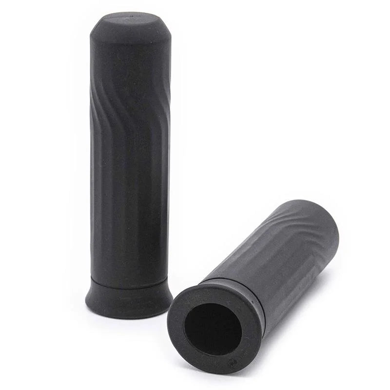 Poignées en silicone noir pour NIU - 2 pcs.