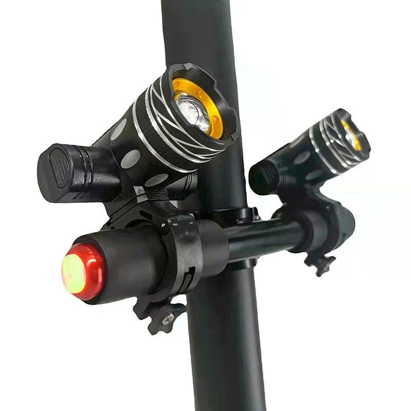 Phares LED rechargeables avec guidon