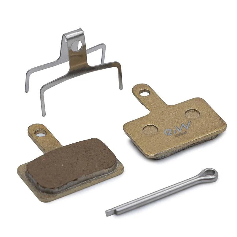 Plaquette de frein RT004-M en cuivre carrées avec ergot - 2pcs