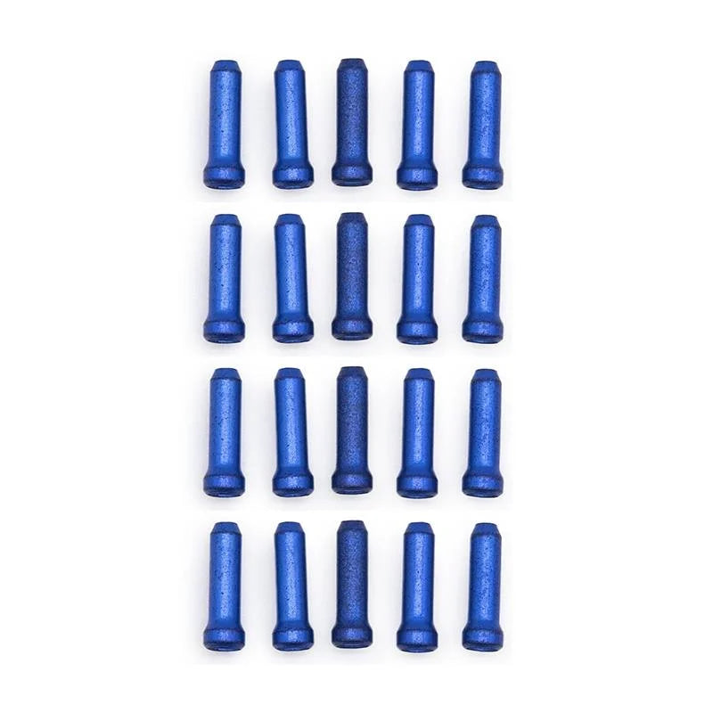 Arrêt de câble de frein bleu - paquet de 20 pcs.