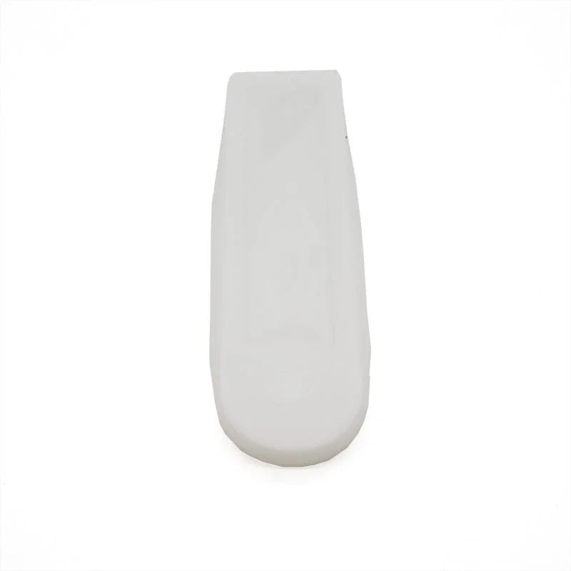 Protecteur en silicone imperméable blanc pour écran droit