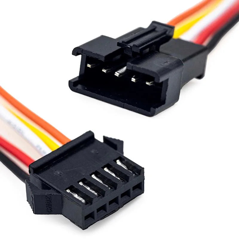 Connecteur SM 5 broches avec Câble 22AWG - 5M/5F