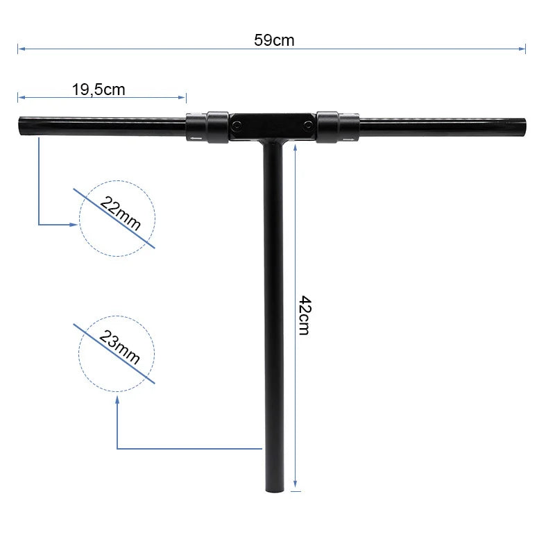 Guidon pliable 42/59 cm pour Smartgyro