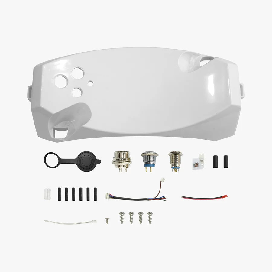 16S White Top Cover Set