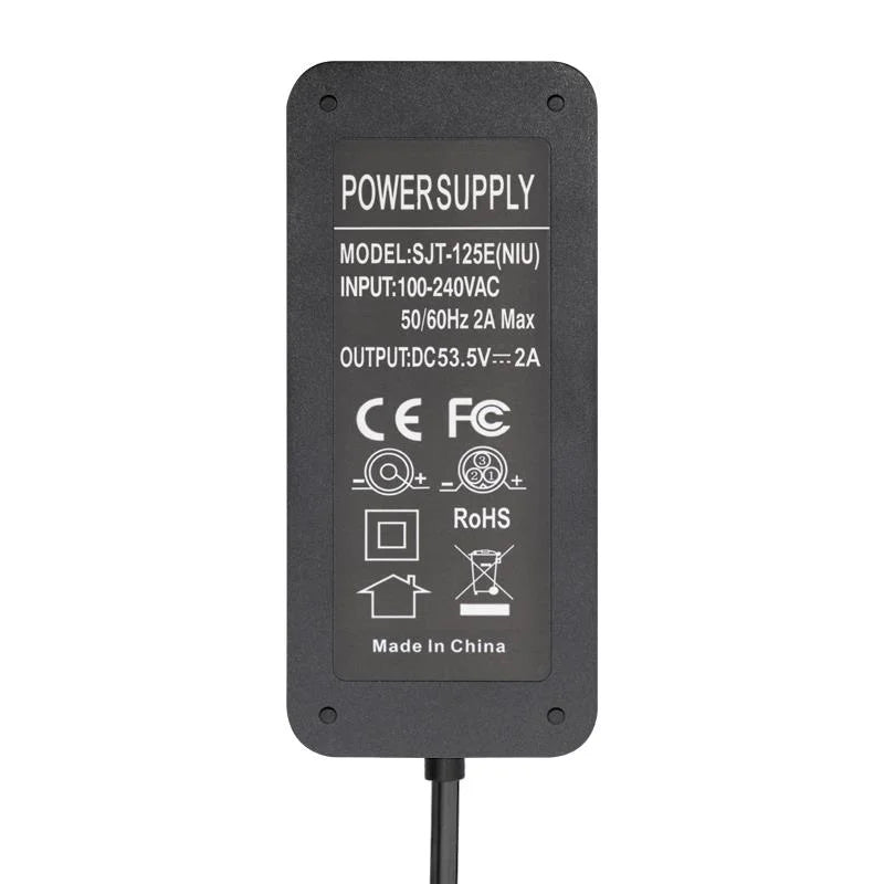 Chargeur 48V (sortie 53,5v) 2A NIU