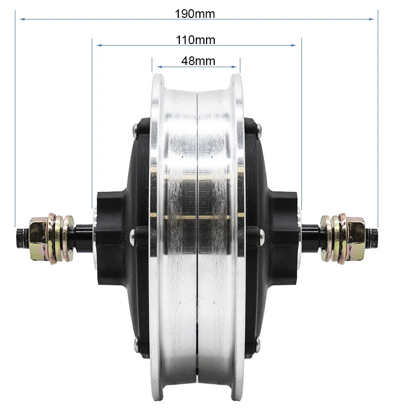 Moteur 52V 1200W 6/B38 KuKirin G3 Pro – câble court