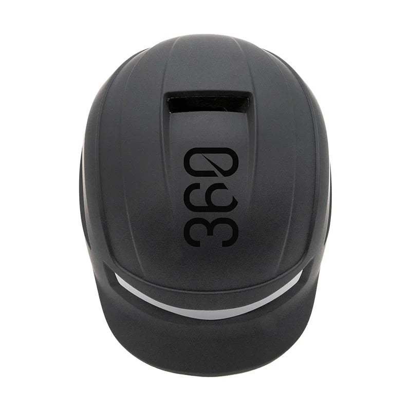 Casque CP02 urben avec clignotant noir taille unique