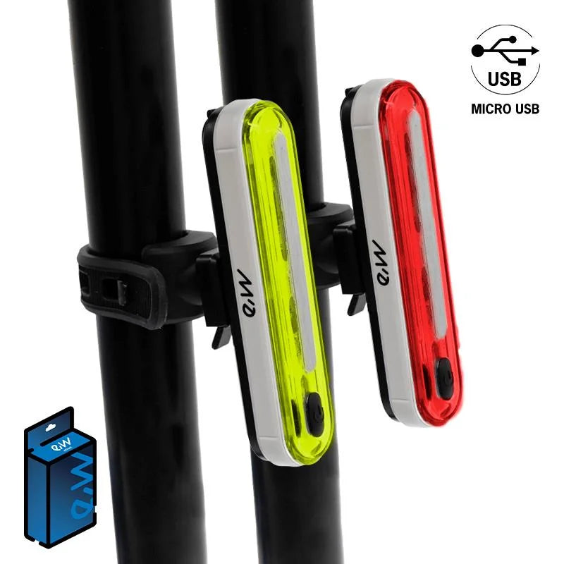 Kit de feux avant et arrière LED rechargeables haute puissance EWL002