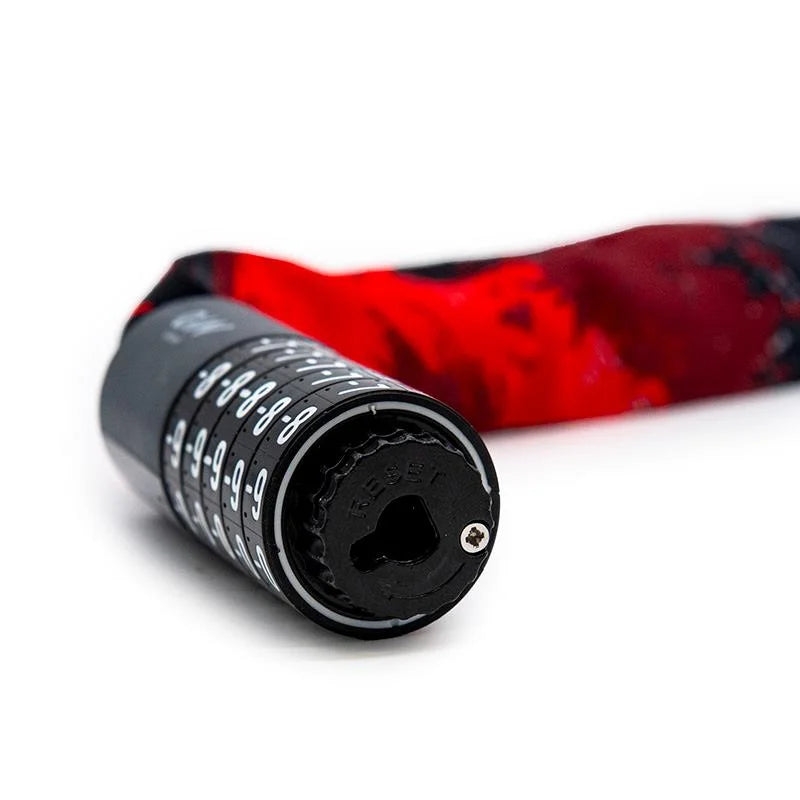 Antivol à code EWLK022 housse tissu rouge
