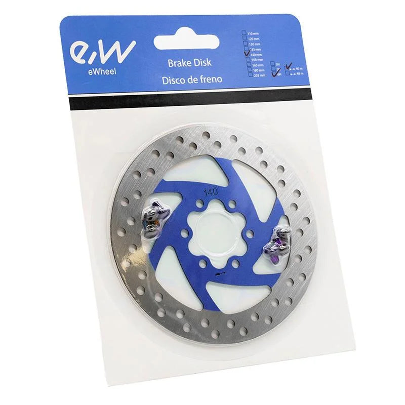 Disque de frein 140mm 6H bleu