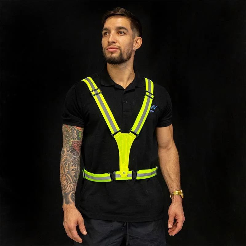 Gilet réfléchissant avec lumière EWRV006