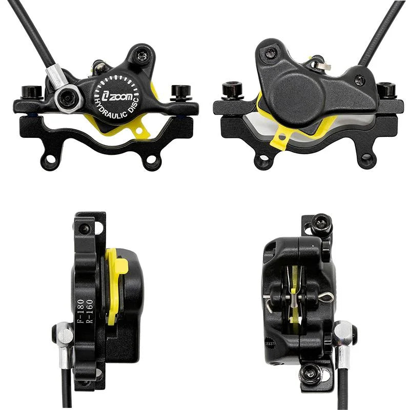 Etrier de frein arrière L hydraulique noir ZOOM CR3