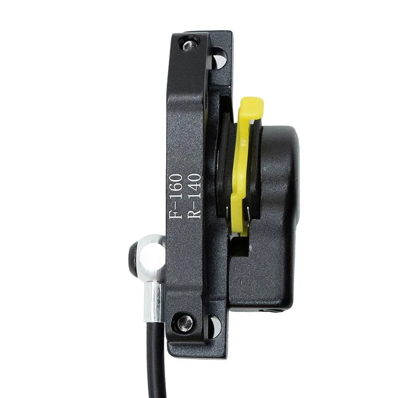 Etrier de frein avant L hydraulique noir ZOOM CR3 avant L