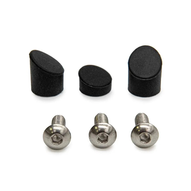 Capuchon noir pour garde-boue arrière GX1.0 Xiaomi - 5pcs