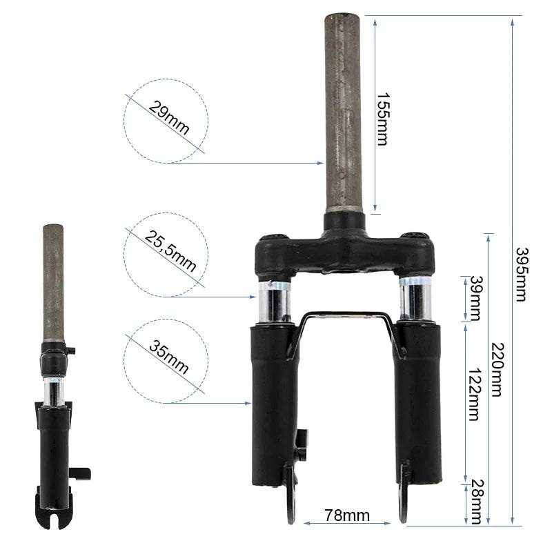 Suspension avant pour Smartgyro K2