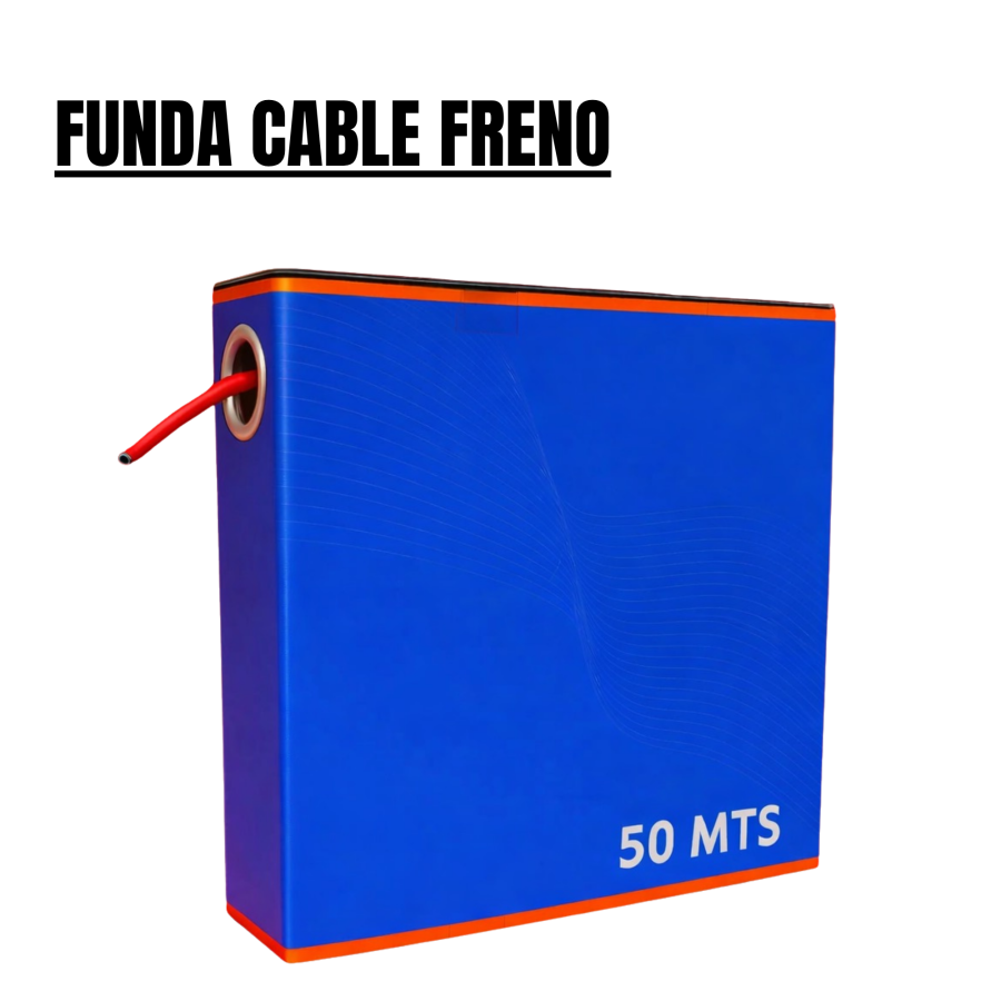 Gaine de câble de frein 50m – Rouge
