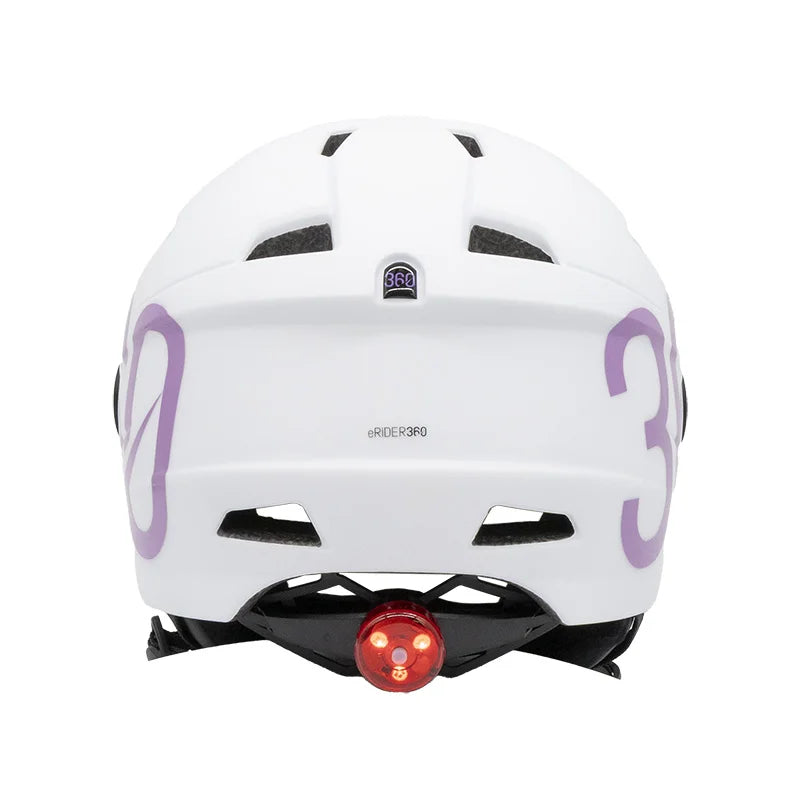 GLOOB Urban blanc - violet M cache-oreilles amovibles