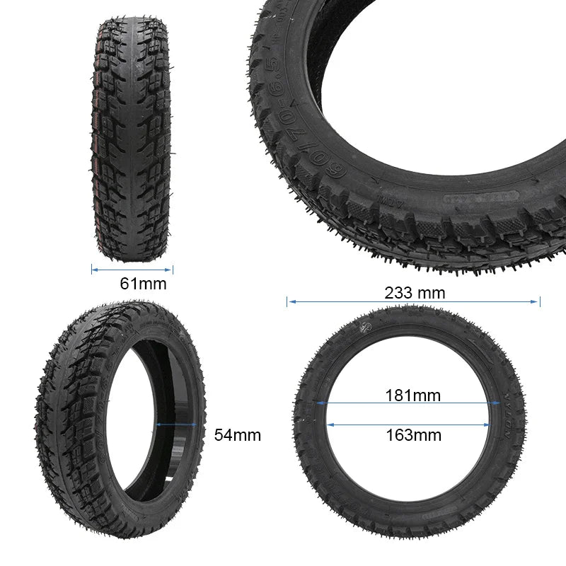 Pneu tubeless off-road 60/70-6,5 avec gel et valve
