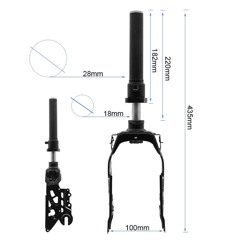 Amortisseur avant de fourche du Ninebot F3
