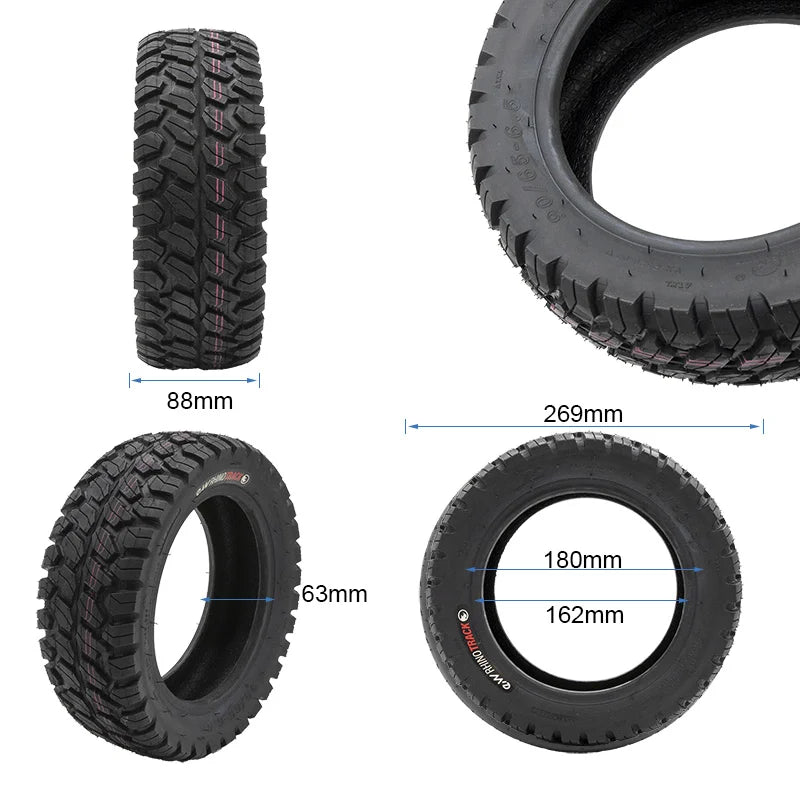 Pneu Tubeless Tout-Terrain 90/65-6,5 EWHEEL RHINOTRACK