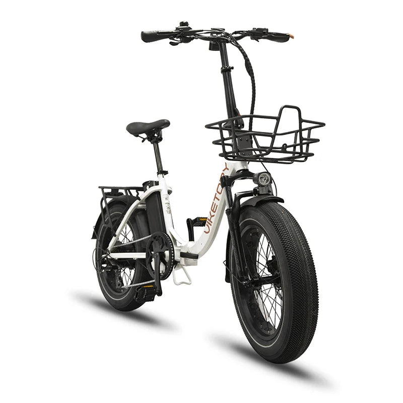 GRANIT vélo électrique FATBIKE Pliable Blanc