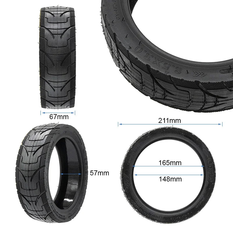 Pneu 8,5x3 tubeless cityroad EWHEEL PANTHERURBAN