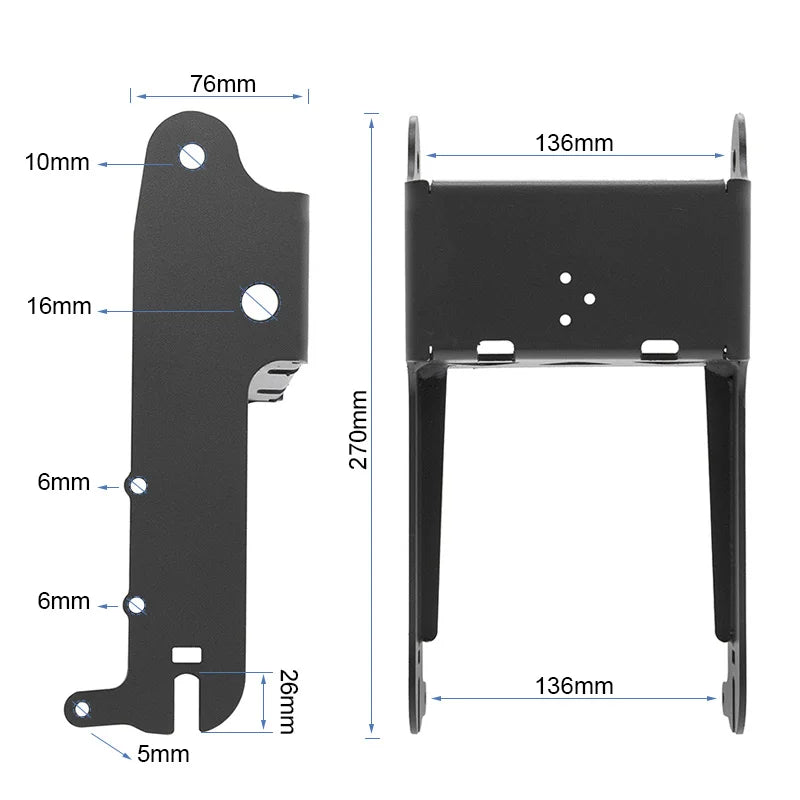 Fourche arrière Kukirin G2