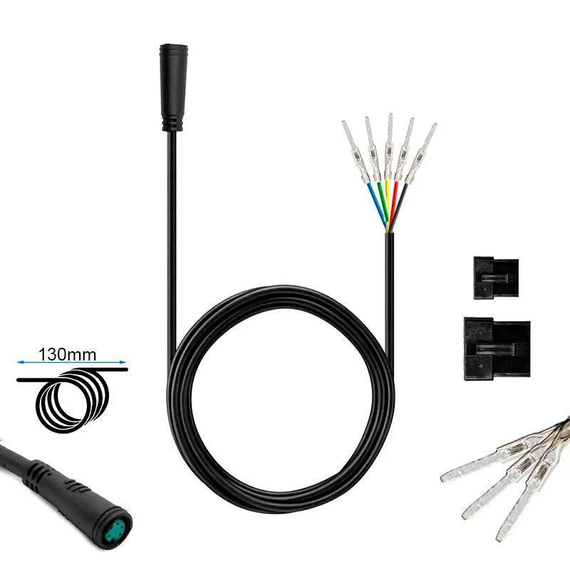 Câble bus EWM764 compatible KuKirin G2 Pro modèle B, vue détaillée du câble de connexion électronique pour trottinette électrique.