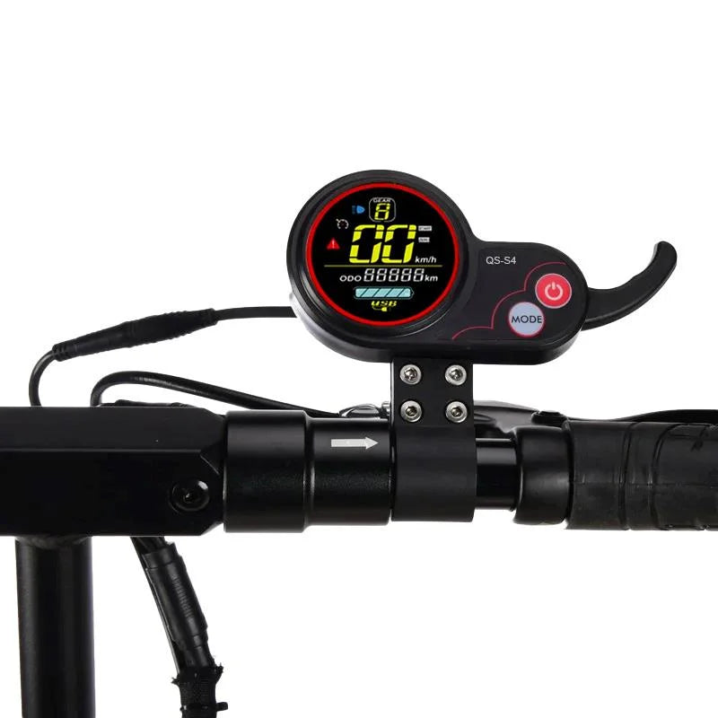 Display QS-S4 36-72V 6 pin avec accélérateur d'index