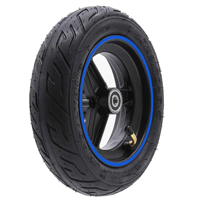 Jante 6,5/B47mm bleue avec pneu 10" pour Smartgyro Speedway & Rockway