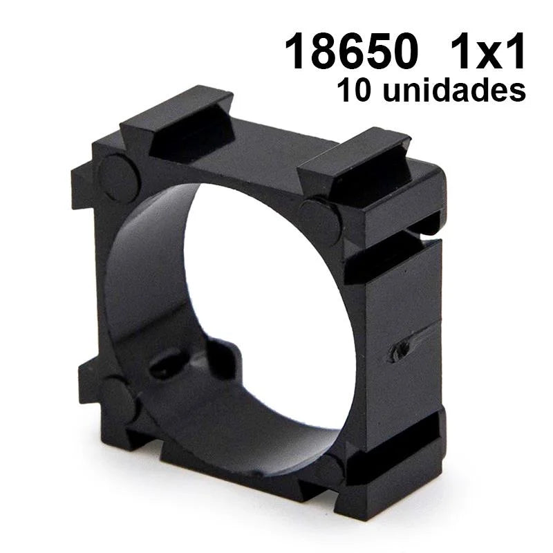 Support de batterie 18650 1x1 - 10 pcs