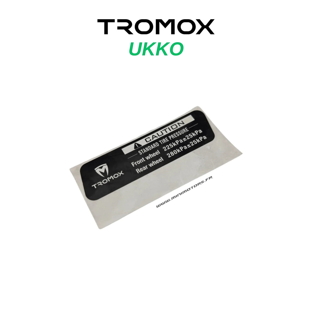UKKO | STICKER PRESSION PNEUS