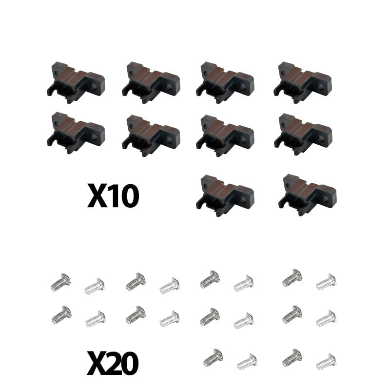 Support de feu arrière pour scooter Xiaomi (pack 10)