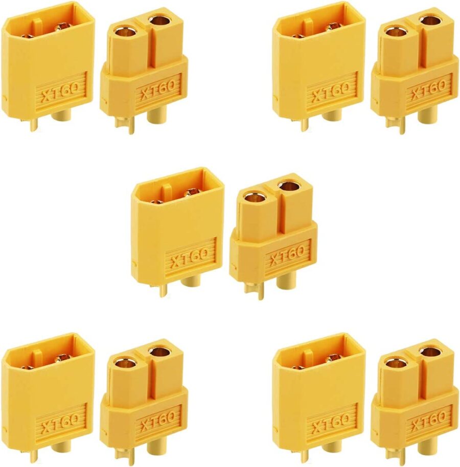 Connecteur XT60 (pack de 10 unités)
