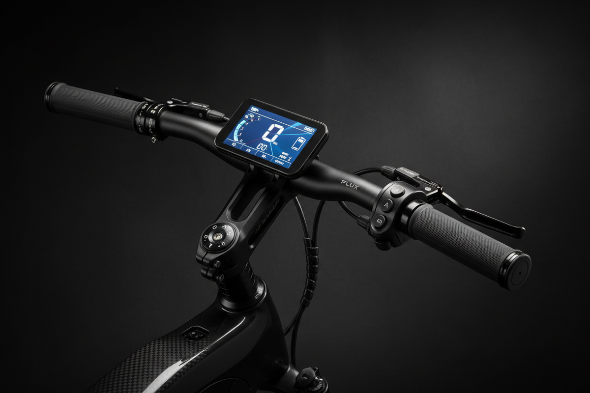 Guidon et commandes pour trottinette électrique