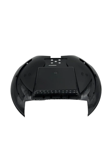 KS-14S | CACHE COQUE NOIR, vue principale de face, pièce de rechange certifiée (Couvercles et protections) compatible Volt pour gyroroue et monocycle électrique.