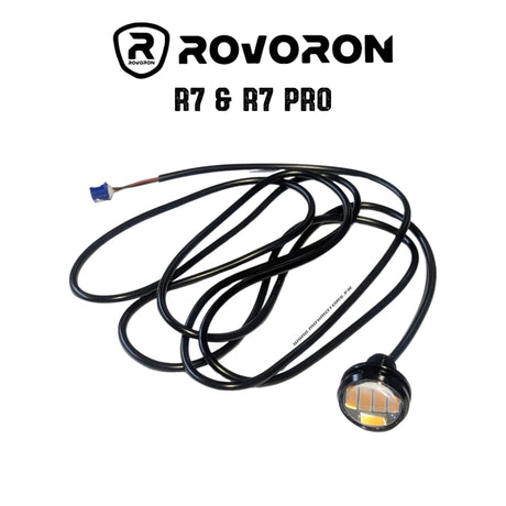 ROVORON R7 & R7 PRO | LED CLIGNOTANT AVANT GAUCHE, vue principale de face, pièce de rechange certifiée (Clignotants) compatible Volt pour trottinette électrique.