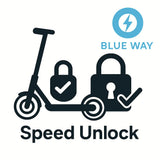 Déverrouillage de Vitesse/Limitation de Vitesse Pour Trottinettes Électriques