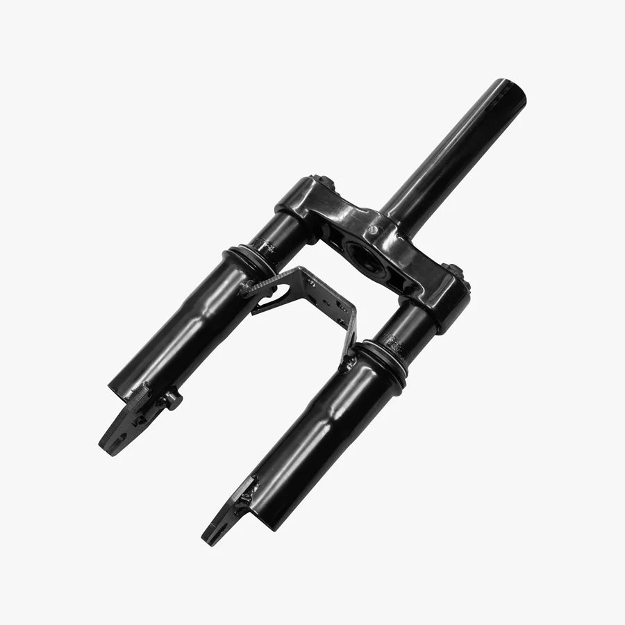 Double-barrels damping front fork E1