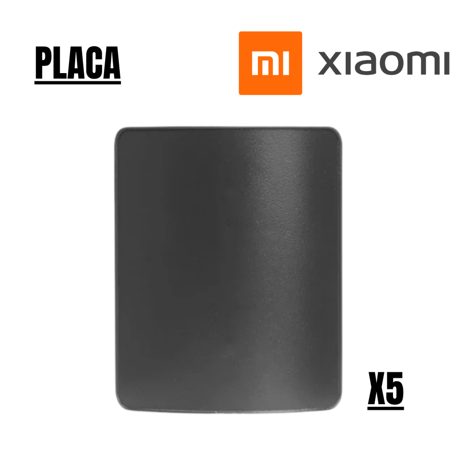 Plaque d'immatriculation pour garde-boue arrière Xiaomi Pro [Pack 5]