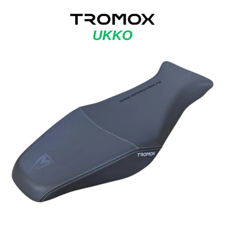 UKKO | SELLE NOIRE, vue principale de face, pièce de rechange certifiée (Selles) compatible Volt pour trottinette électrique.