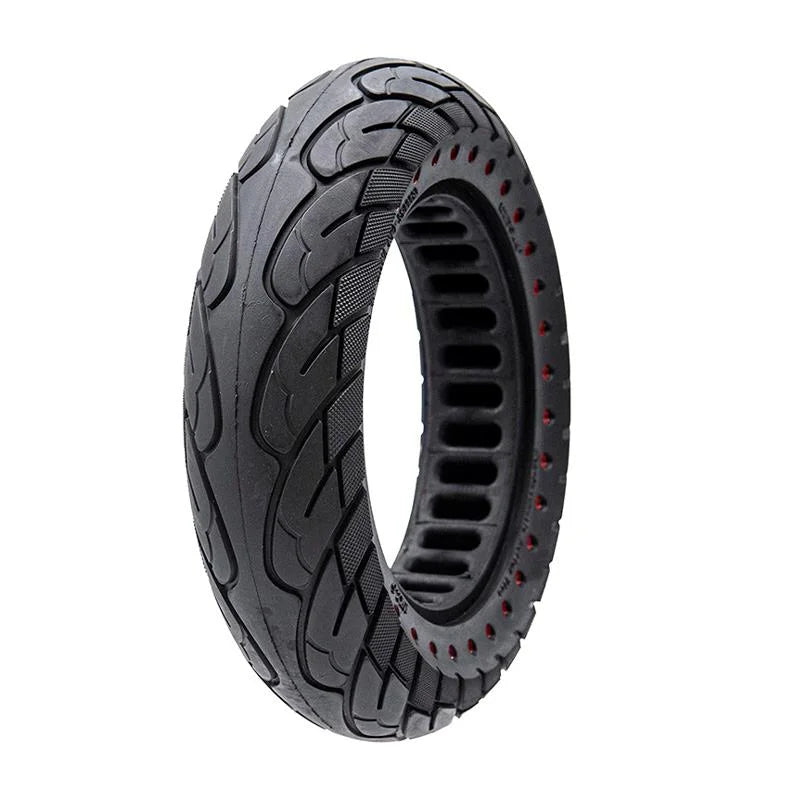 Pneu plein Ruvera 10x2,5-6,1 / B34 - points rouges [Nedong]