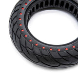 Pneu plein Ruvera 10x2,5-6,1 / B34 - points rouges [Nedong]